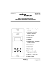 Unità di controllo livello LC2250 Istruzioni di