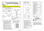 MANUALE DI INSTALLAZIONE / /