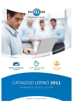 CATALOGO LISTINO 2011