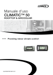 CLIMATIC™ 50 Manuale d`uso