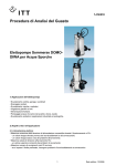 Elettopompe Sommerse DOMO- DIWA per Acque Sporche