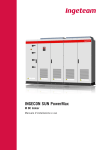 Manuale Installazione INGECON SUN PowerMax M220