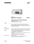 3101 Regolatori universali RLU2