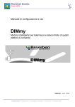 Manuale uso e manutenzione modulo DIMmy