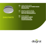 notice détecteur de fumée DIAG70ATX