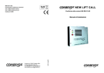 Manuale New LIFT CALL EN 8128.cdr