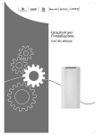 Electtric Module Manuale d`installazione