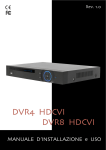 DVR Manuale d`instal..