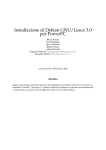 Installazione di Debian GNU/Linux 3.0 per PowerPC