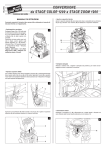 CONVERSIONE da STAGE COLOR 1200 a STAGE ZOOM 1200