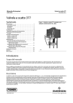 Valvola a scatto 377 - Emerson Process Management