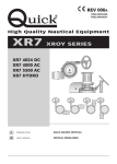 26 giugno 2014 - Rev. 000 A XR7 - XROY Series