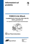 Informazioni sul prodotto FORCE 5i Air Winch