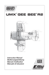 33267 EFL UMX Gee Bee R2 manual .indb - E