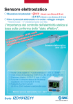 Sensore elettrostatico / Serie IZD10