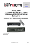 PSD-CJ1000 TASTIERA DI CONTROLLO PER