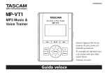 MP-VT1 - Tascam