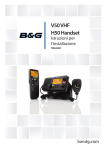V50 VHF H50 Handset