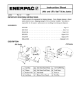L2102 Rev. O 10/97 JHA/JTA Jacks Instruction Sheet