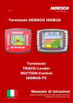 Terminale HORSCH ISOBUS Terminale TRACK