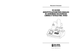 Manuale - Hanna Instruments