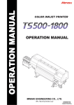 Manuale d`uso Mimami TS500-1800