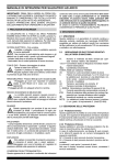 Manuale di istruzioni in italiano