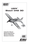 UMX Sbach 3D Manual