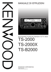 TS-2000 TS-2000X TS-B2000