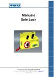 Manuale Safe Lock