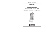 Manuale - Hanna Instruments