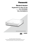 Manuale di istruzioni WJ-NV300K/G - psn