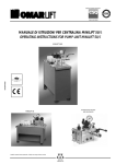 MANUALE DI ISTRUZIONI PER CENTRALINA MINILIFT 50/S