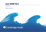 azur 540R V2.0 - Cambridge Audio