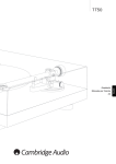 05. AP217641 CA TT50 Turntable User`s Manual