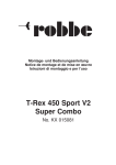 T-Rex 450 Sport V2 Super Combo