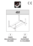 PONTE SOLLEVATORE A 4 COLONNE PONT