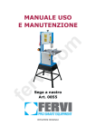 MANUALE USO E MANUTENZIONE