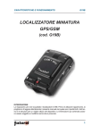 LOCALIZZATORE MINIATURA GPS/GSM (cod. G19B)