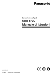 Barriera luminosa/Tipo 2 Serie SF2C Manuale di istruzioni