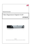 Video Registratore Digitale H.264 DVR43E