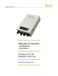 Manuale di Istruzioni - Omnik Italy Inverter Fotovoltaico