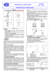 manuale di istruzioni ni-288 pressostati miniatura
