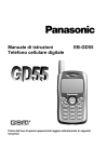 Manuale di istruzioni EB-GD55 Telefono cellulare