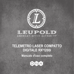 TELEMETRO LASER COMPATTO DIGITALE RX® -1200i