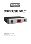 AXON AX 50 USB (Italiano)
