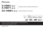 XC-HM81-S/-K X-HM81-S/-K X-HM71-S/-K - Migros