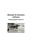 Manuale di istruzioni software