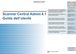 Scanner Central Admin 4.1 Guida dell`utente