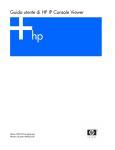 Guida utente di HP IP Console Viewer